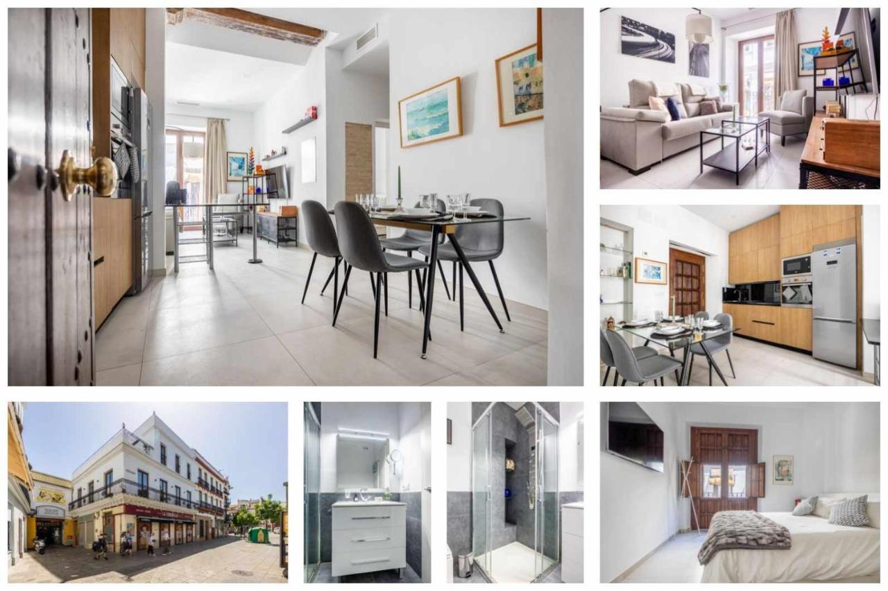 Comfy Away - Apartamento Exclusivo Mercado De Triana Con Balcon Севилья Экстерьер фото