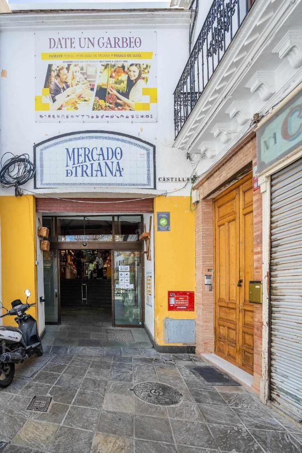 Comfy Away - Apartamento Exclusivo Mercado De Triana Con Balcon Севилья Экстерьер фото